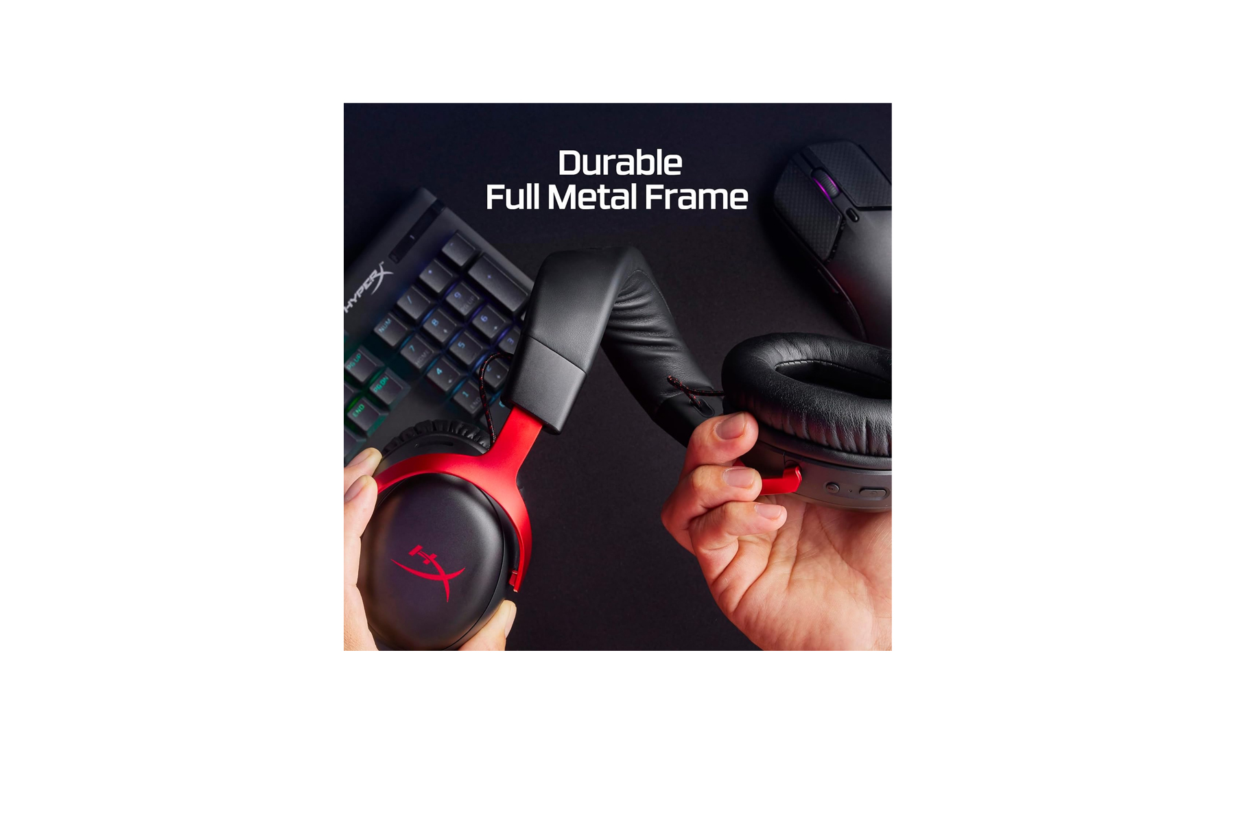 HyperX - Cloud 3 Wireless - Red